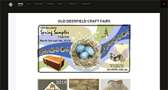 Desktop Screenshot of deerfield-craft.org